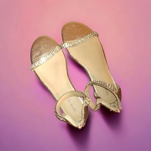 TORRID Rhinestone Ankle Strap Sandal, 12WW